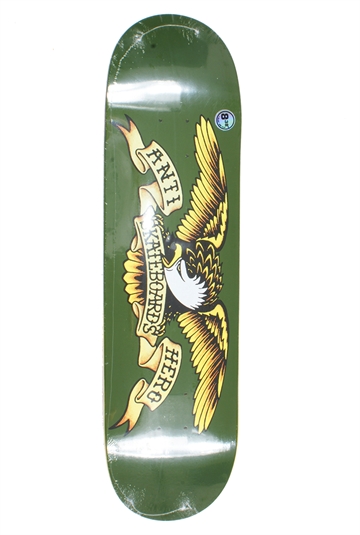 AntiHero Skateboard Eagle Green 8,38